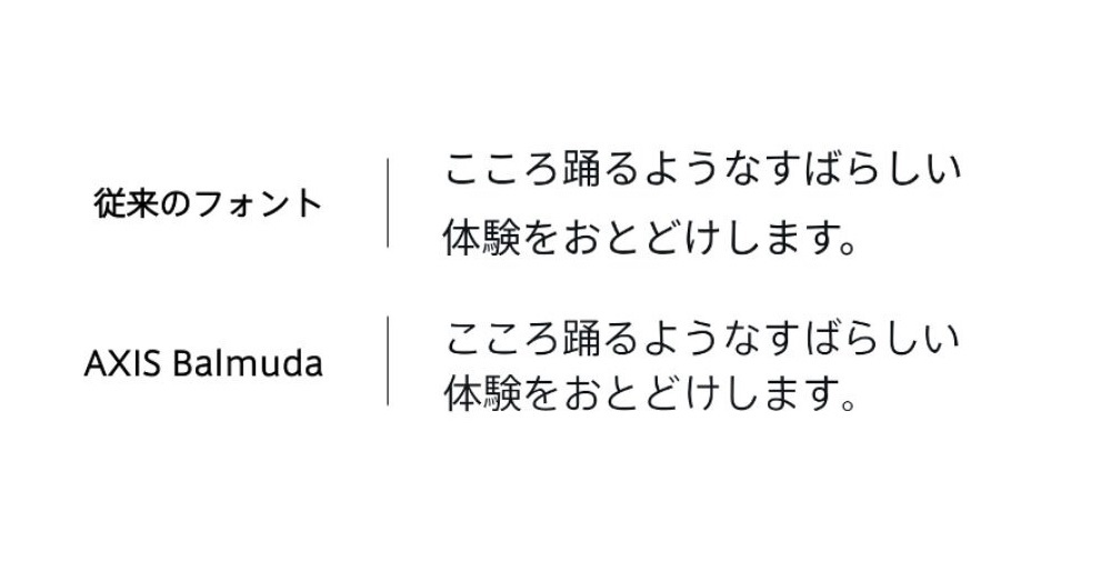BALMUDA Phone」専用フォント登場 ソフトウェアアップデート配布