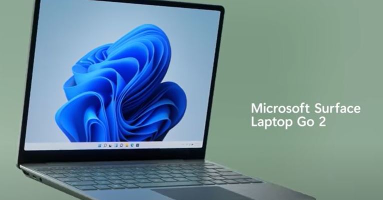 Microsoft、「Surface Laptop Go 2」発売 第11世代Intel Core搭載で9万