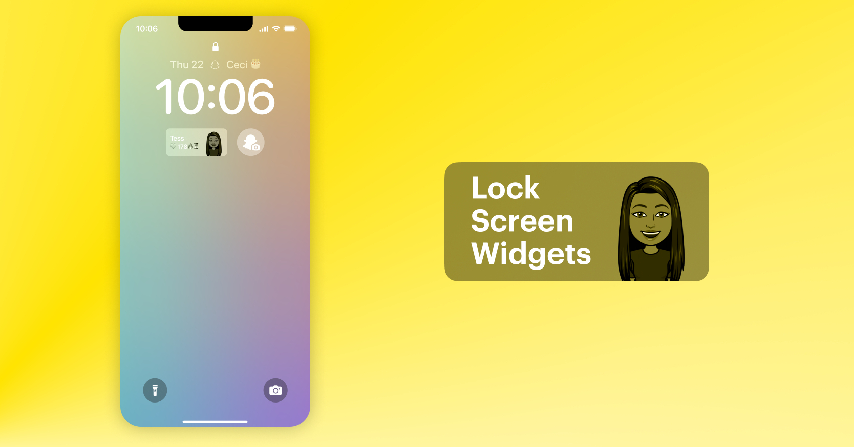iOS 16のロック画面の絵文字の提案