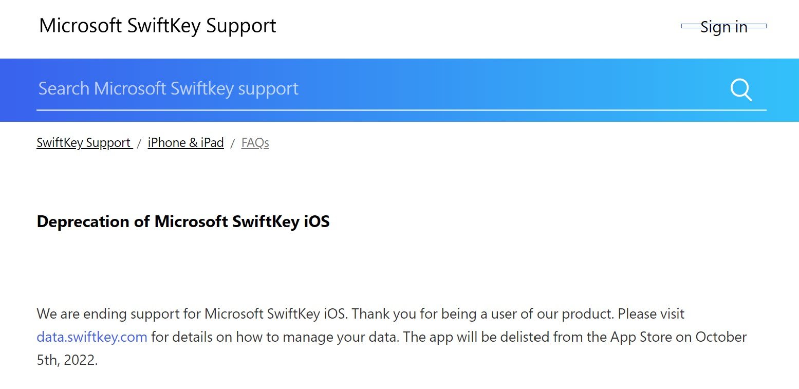 Microsoft、キーボードアプリ「SwiftKey」のiOS版終了へ Android版は継続 - ITmedia NEWS