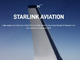 SpaceXAs@C^[lbgڑT[rXuStarlink Aviationv2023N񋟊Jn