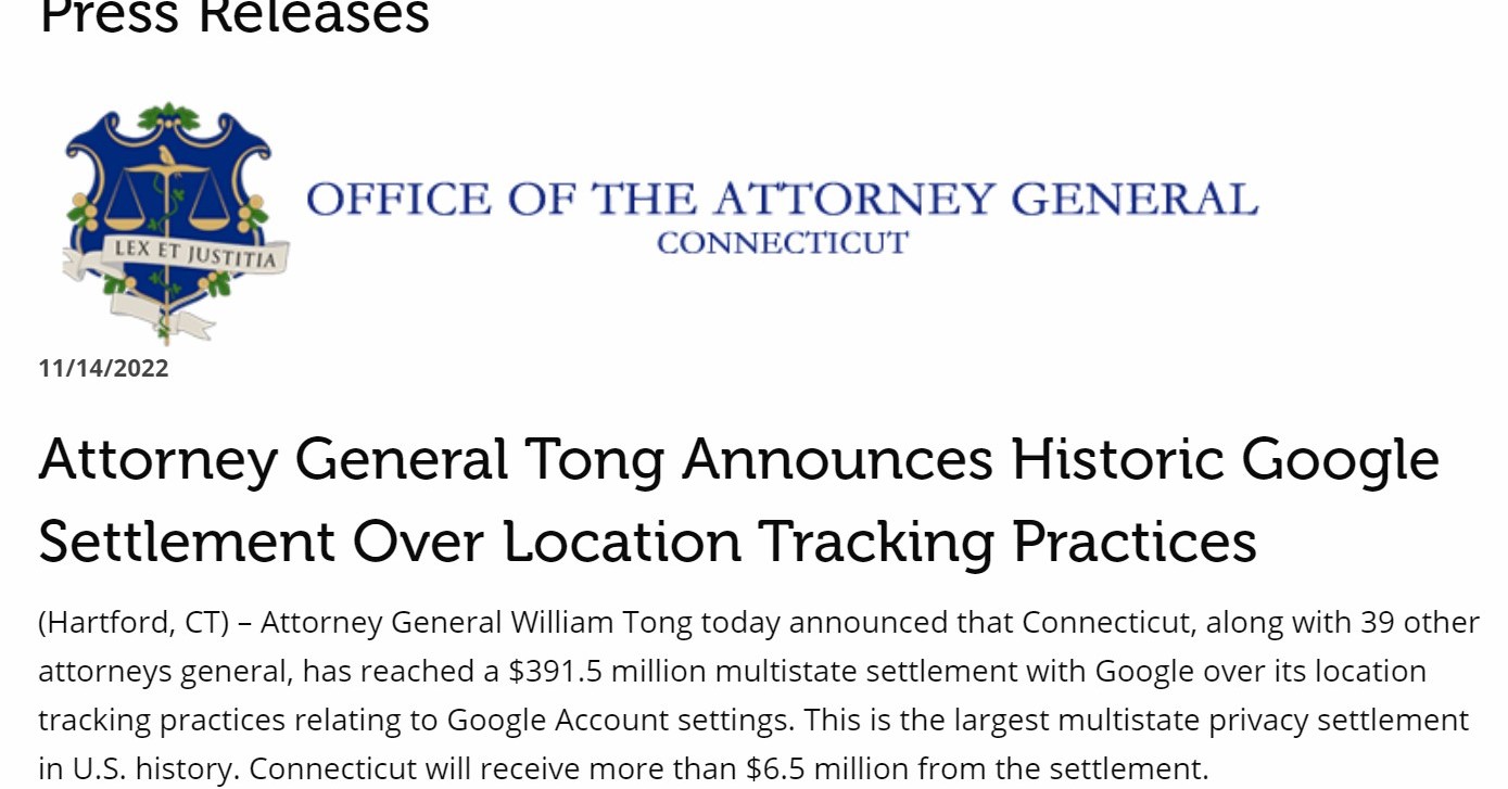 アプリストアの青いバナー