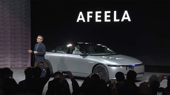 【自動車】ソニーとホンダの新EVブランドは「AFEELA」　CESでプロトタイプ車を発表