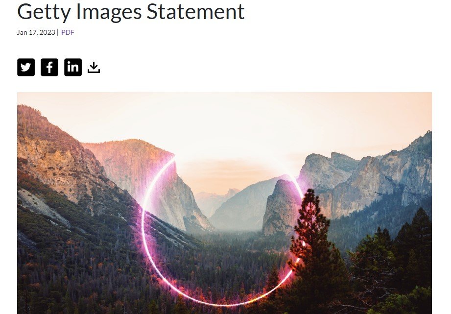 ストックフォトのGetty ImagesもStability AIを提訴 許諾得ずコンテンツを利用したとして - ITmedia NEWS