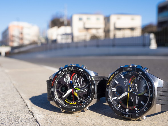 腕時計×レーシングカー「ステアリング」 カシオ新モデル「RACING 