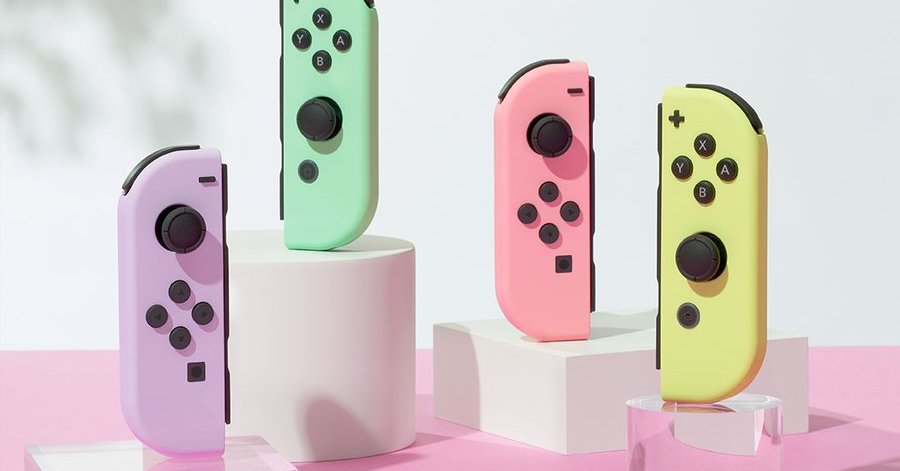 Switch用コントローラーに新色 パステルカラーのJoy-Con - ITmedia NEWS