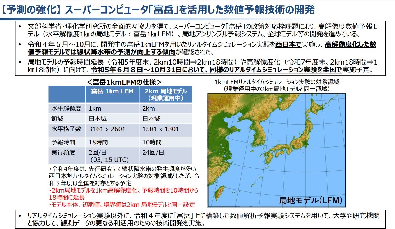 気象庁、線状降水帯の予測に「富岳」をフル活用 全国の気象をリアルタイムにシミュレート Itmedia News