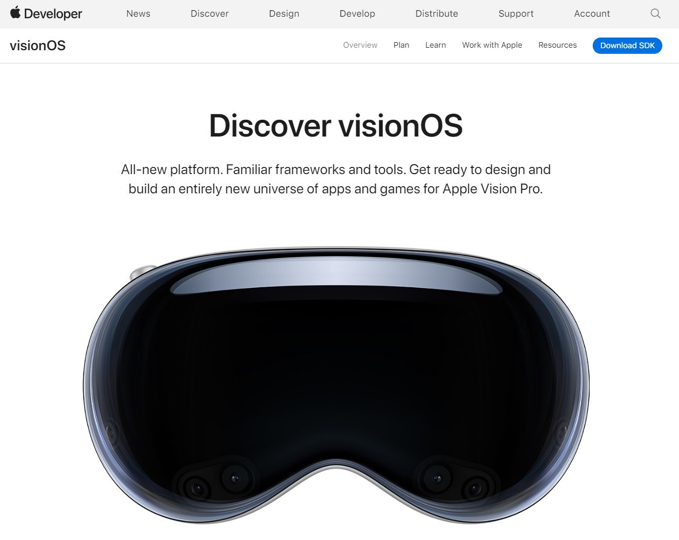 Apple、「Vision Pro」アプリ開発向け「visionOS SDK」リリース 東京に 