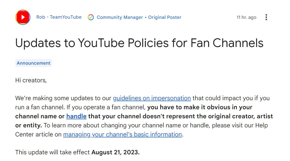 YouTube、なりすましアカウントやチャンネル対策でポリシー変更 - ITmedia NEWS