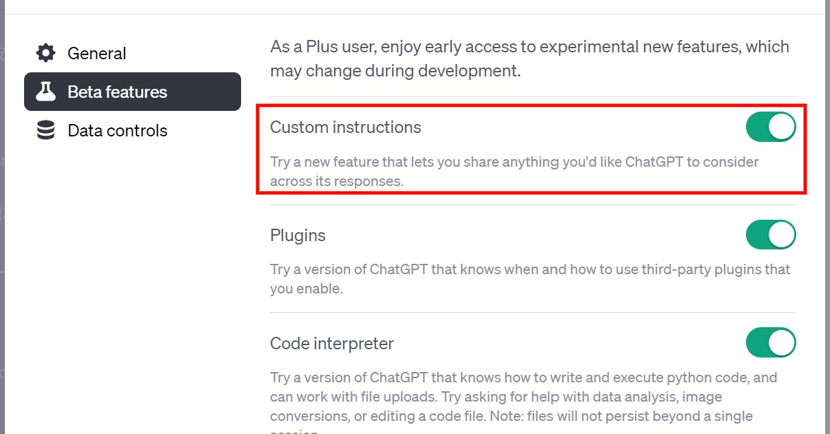 [B! ChatGPT] OpenAI、予め自分の設定をChatGPTに覚えておいてもらえる「カスタム指示」機能を追加