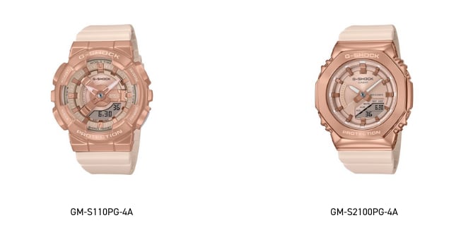 ピンクで小さい「G-SHOCK」、カシオが発売 女性へのブランド発信を強化