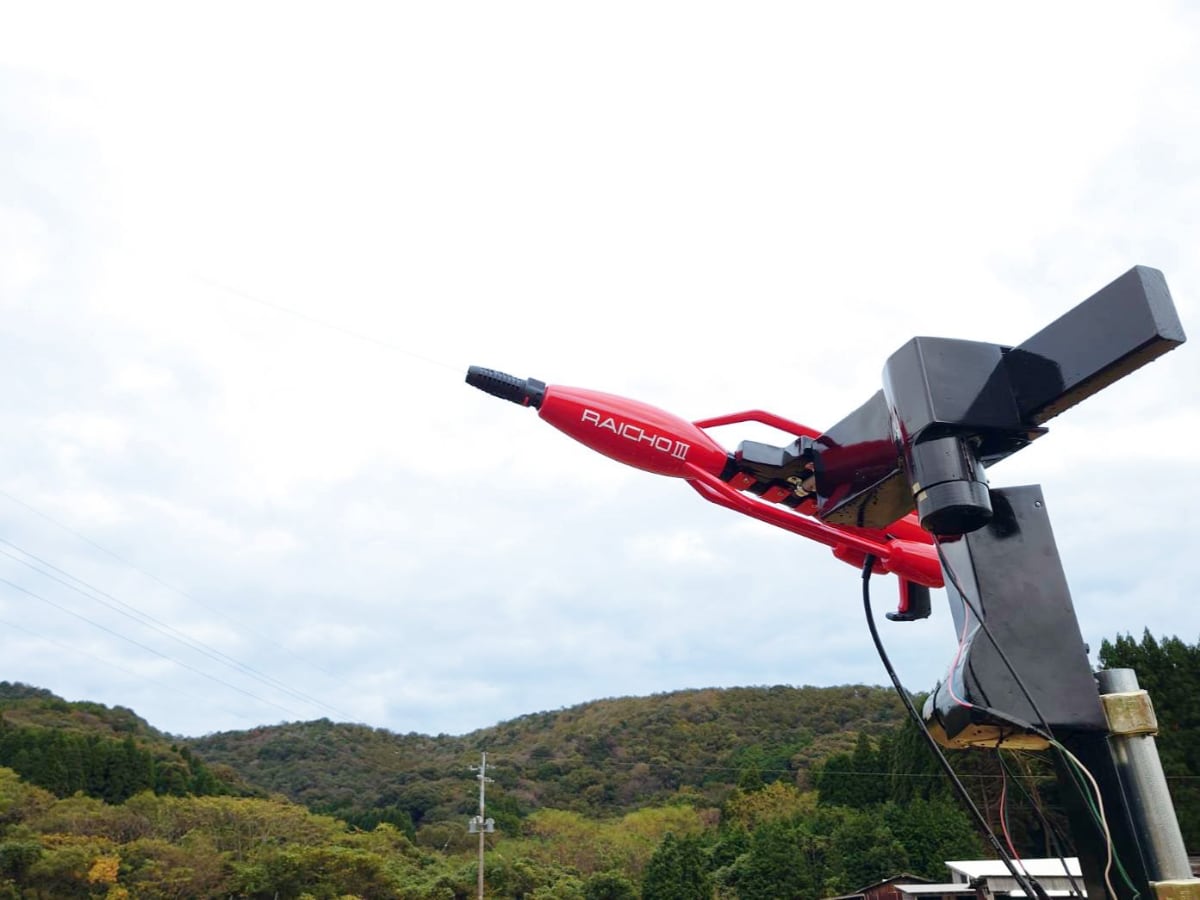 クマ対策にも──害獣対策ロボット「雷鳥3号」、テムザックが開発