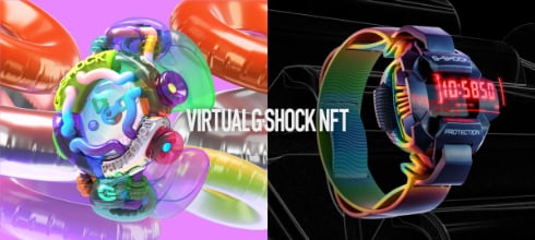 カシオ、“未来の耐衝撃構造”表現した「VIRTUAL G-SHOCK NFT」発売 限定