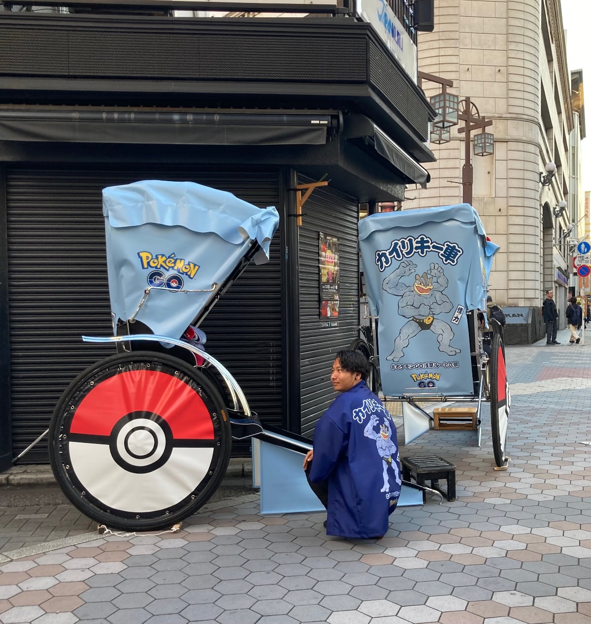 ポケモンGOの浅草イベントが楽しい 「巨大絵巻」に人力車ならぬ