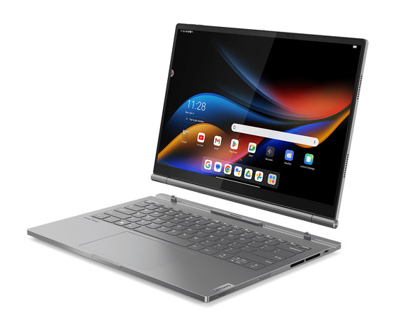 分離すると画面はAndroidタブレット、キーボードはデスクトップPCになる“変態”ノート、Lenovoから - ITmedia NEWS