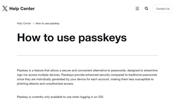  passkey