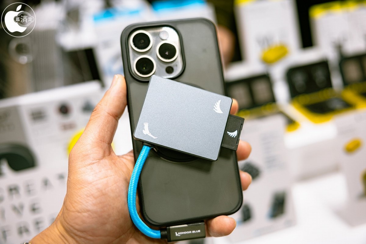 iPhone 15 Pro」の容量を気にせず、CFexpress／SDに直接録画できる