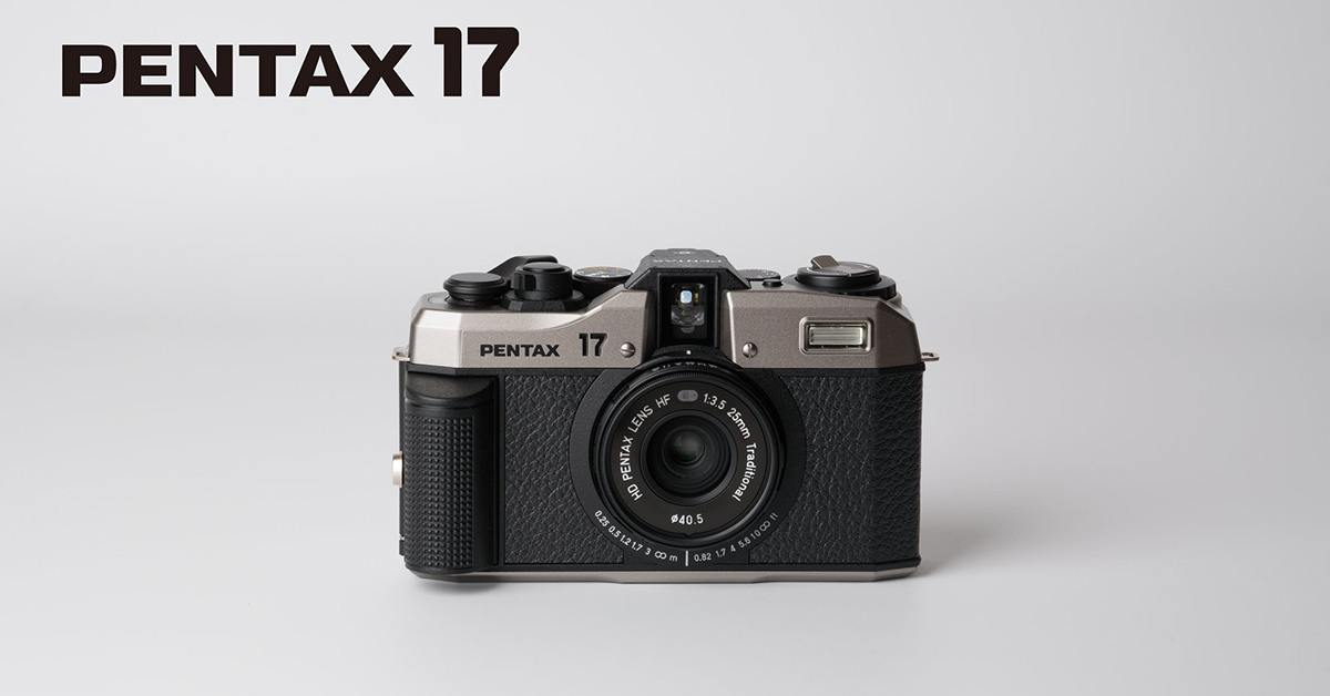 ペンタックスの“新作フィルムカメラ”登場 ハーフサイズコンパクト「PENTAX 17」 - ITmedia NEWS