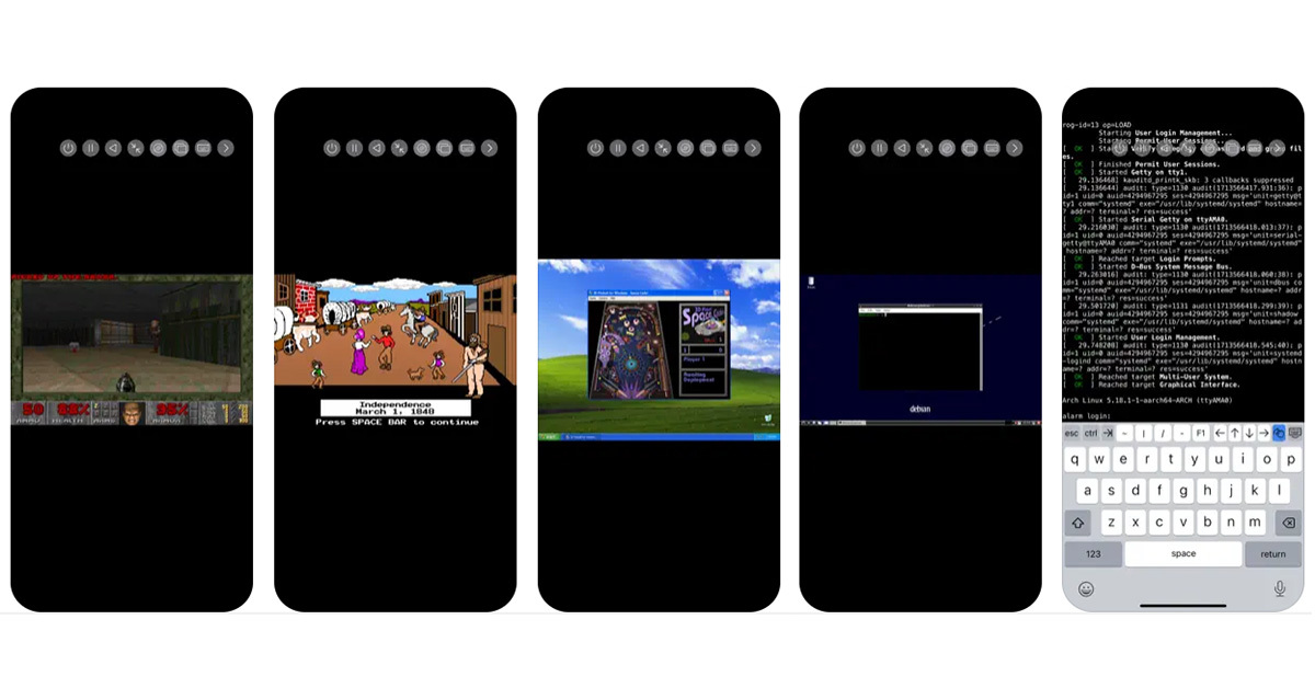 iPhoneで使えるPCエミュレータ登場 昔のソフトやレトロゲームの実行に 