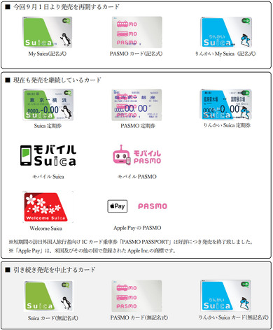 記名式「Suica」「PASMO」1年ぶり販売再開 「半導体の供給が回復」 無記名はまだ - ITmedia NEWS