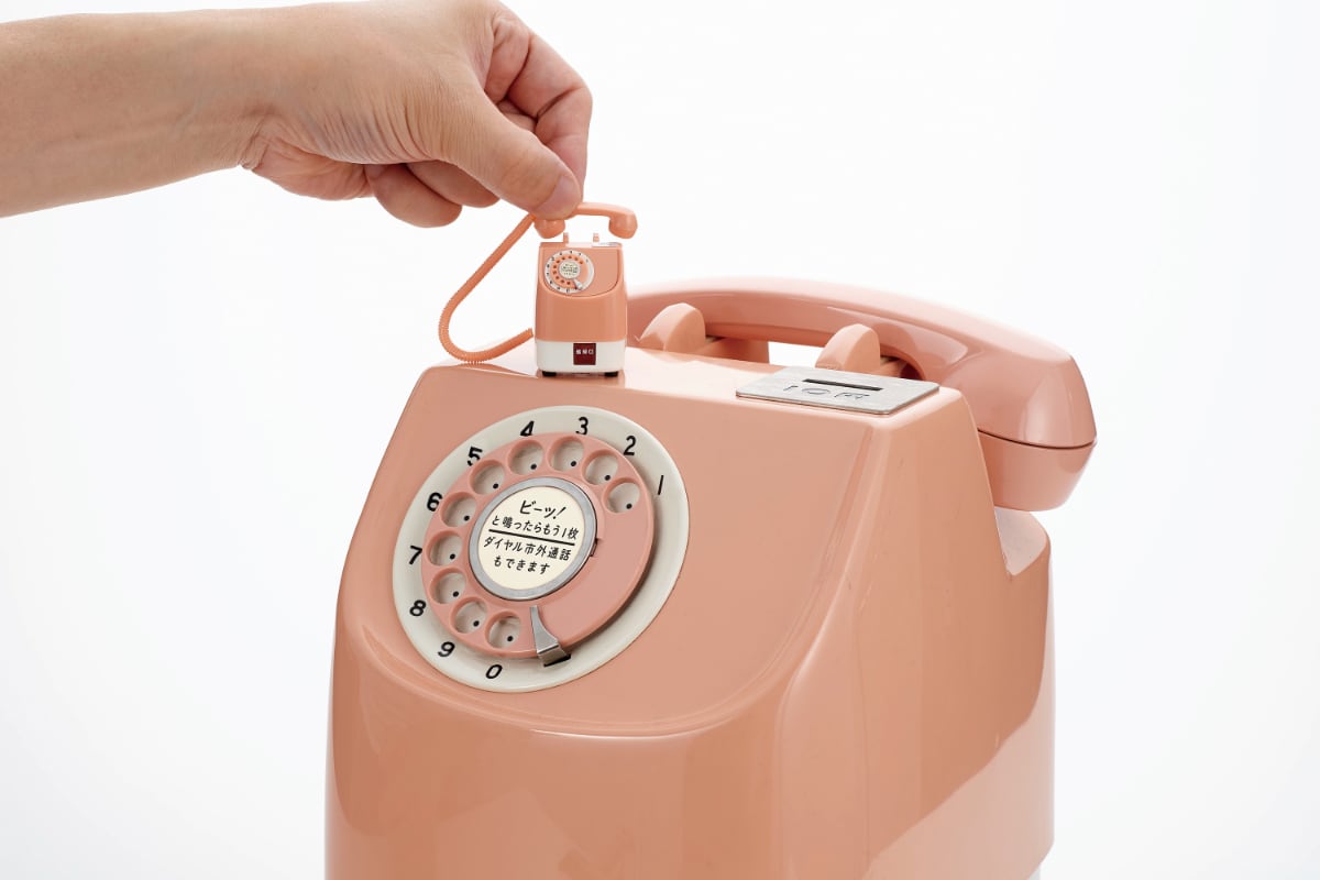 ピンクの電話」もカプセルトイに タカラトミーアーツ「NTT 公衆電話