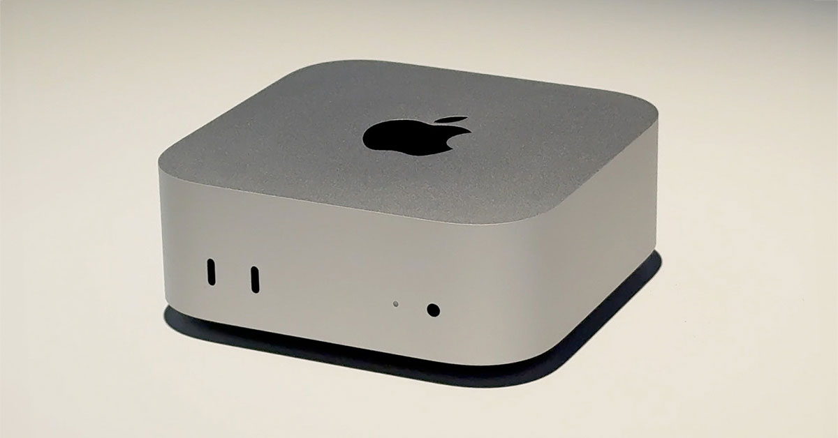 手のひらサイズになった「Mac mini」実機を見てきた 「iMac」「MacBook