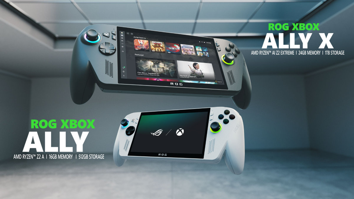 Microsoft、ASUS提携でWindows携帯ゲーミングPC「ROG Xbox Ally」発表 