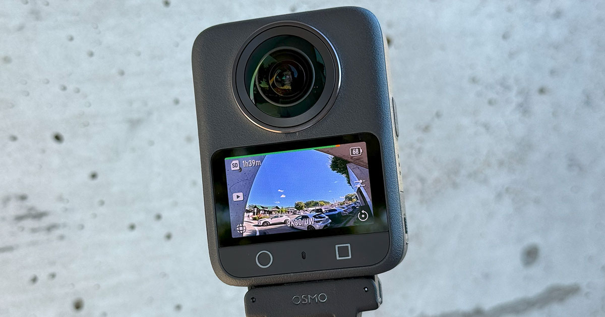 360�x�J�����E�ɂ���Ă����g��^�V�l�h�̎��͂́H�@�uDJI Osmo 360�v���ẴT�C�N�����O�Ŏ����Ă݂�