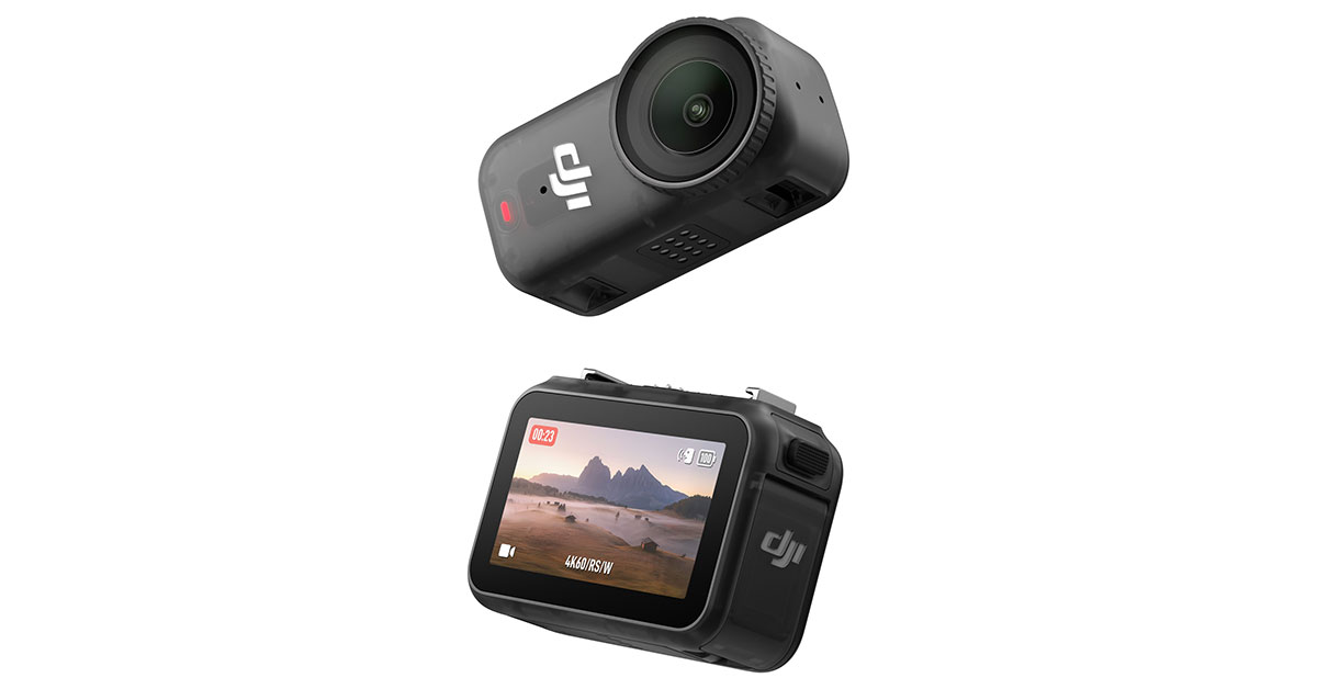 DJI、カメラが着脱できるアクションカム「Osmo Nano」発表 Insta360 GOシリーズ対抗か