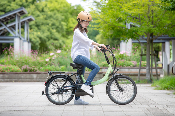 こがない電動自転車”型モビリティ、パナソニックから 免許不要