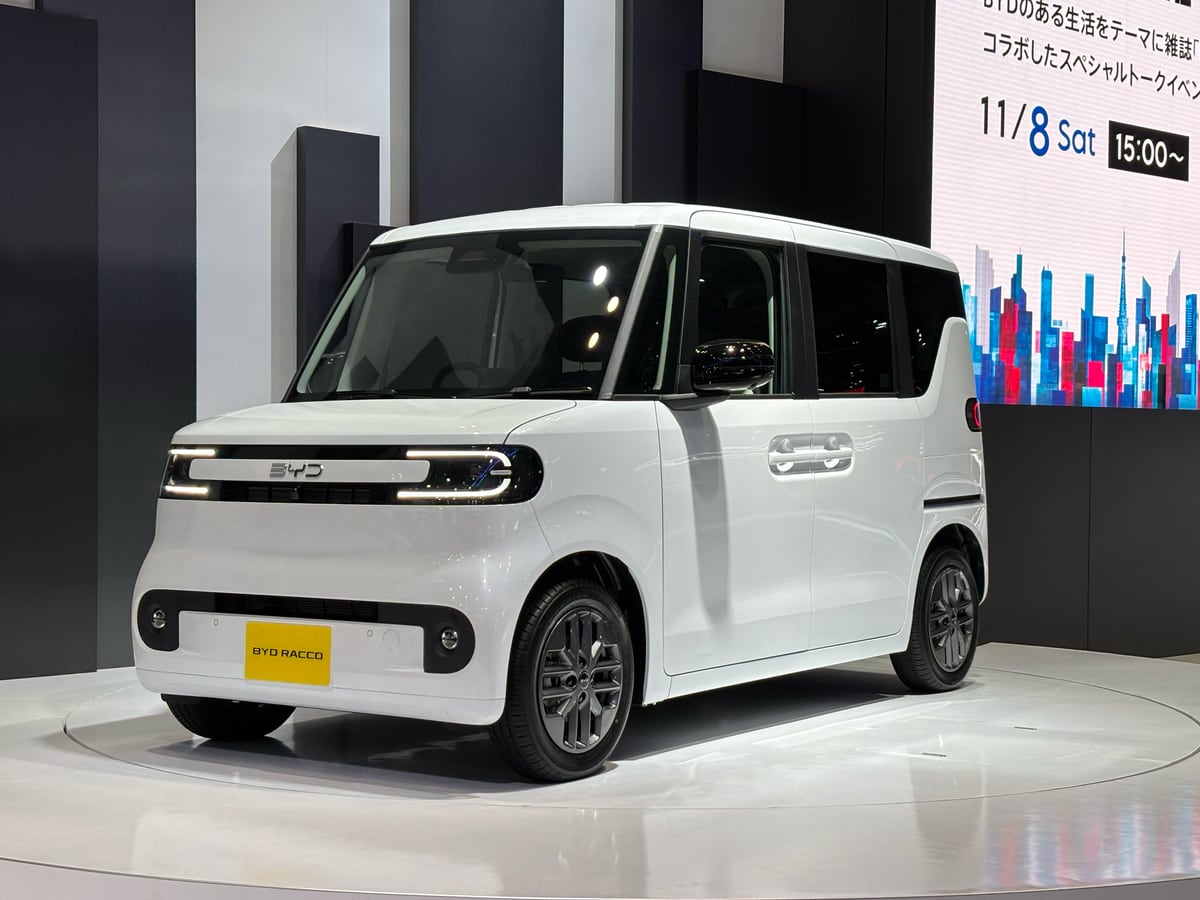BYDの軽EV「ラッコ」は26年夏発売 「日本の多くのユーザーに支持される装備を採用した」