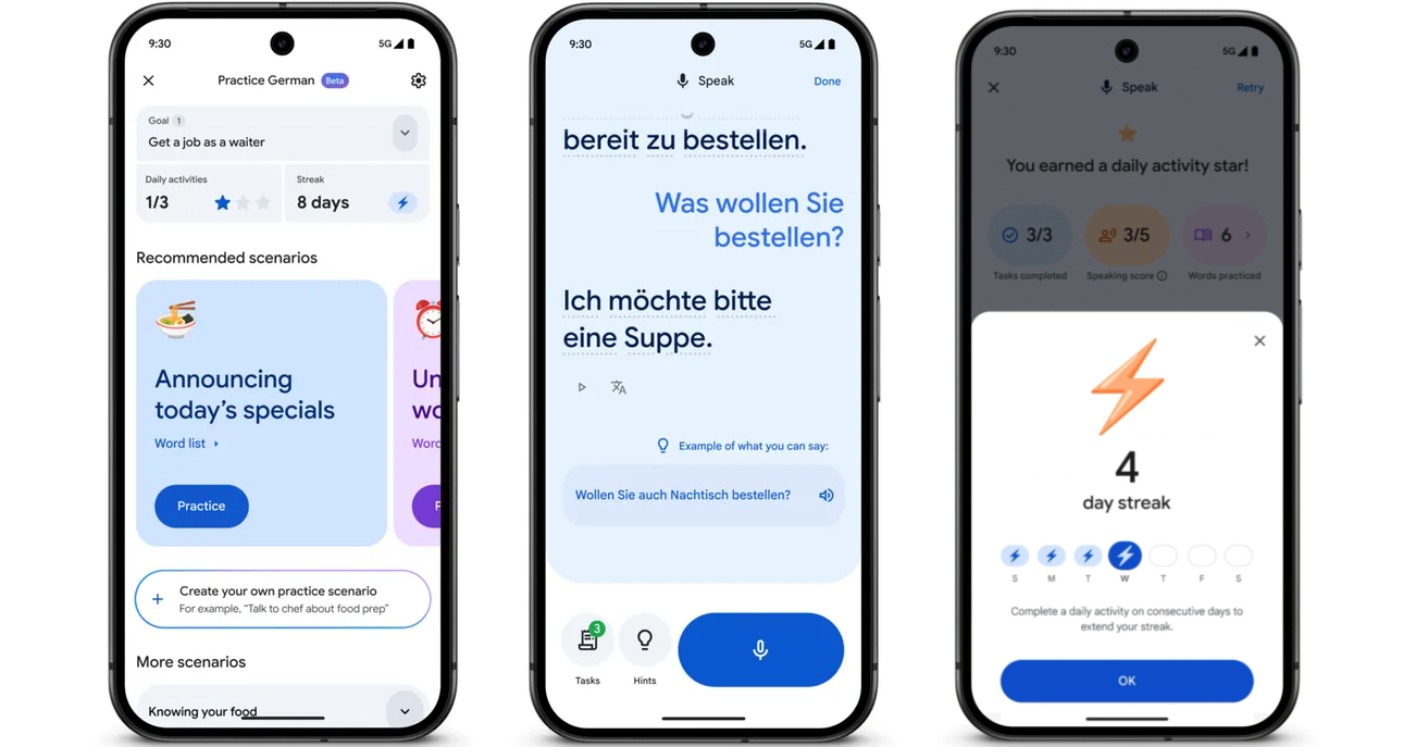 Google、Gemini活用で翻訳・会話能力を強化　イヤホンでのリアルタイム翻訳も改善