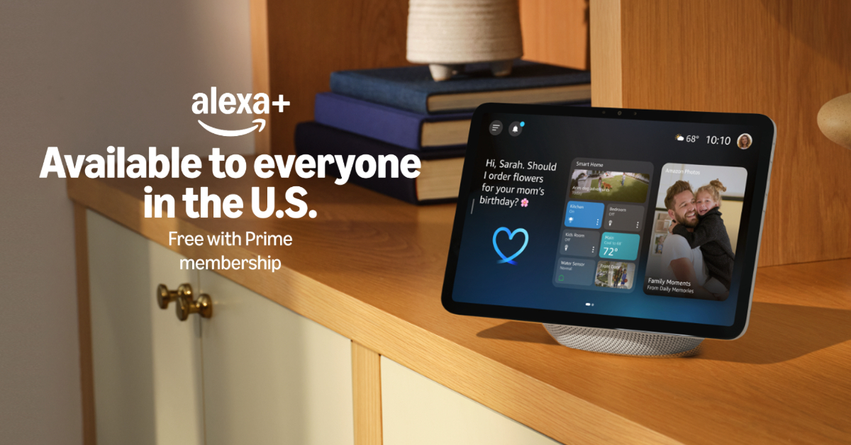 Amazon「Alexa+」が全米で正式ローンチ　非プライム会員でもAlexa.comから利用可能