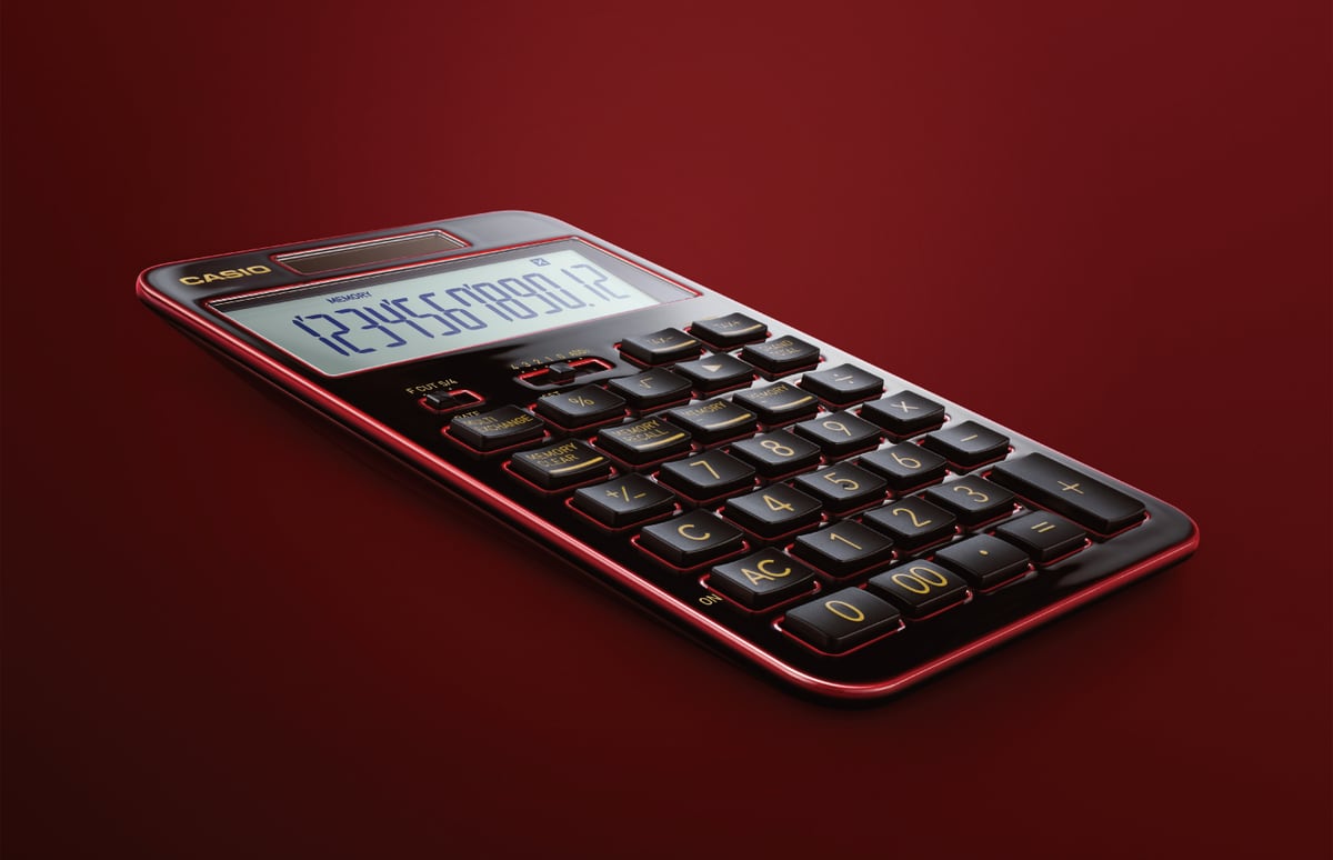 カシオ、“漆塗り”電卓を発売 世界限定650台 - ITmedia NEWS