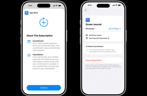  app store subscription