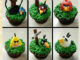 かわいくて食べられない！　Angry Birdsのカップケーキ