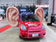 車に耳が生えちゃった　CEATECで目立ちまくる「耳car」って何!?