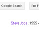 Googleトップページも追悼モード　ジョブズ氏死去で