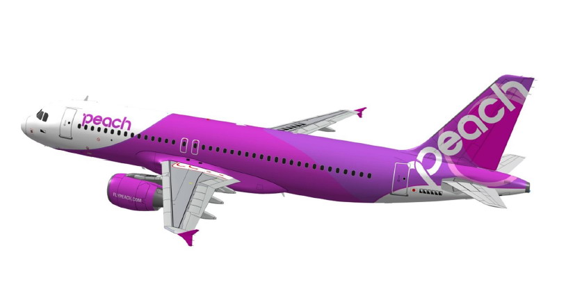 格安航空会社peach 航空機の名前をネットで公募 ねとらぼ