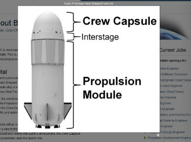 Amazon Ceoの宇宙旅行会社 宇宙船のテスト飛行映像を公開 ねとらぼ