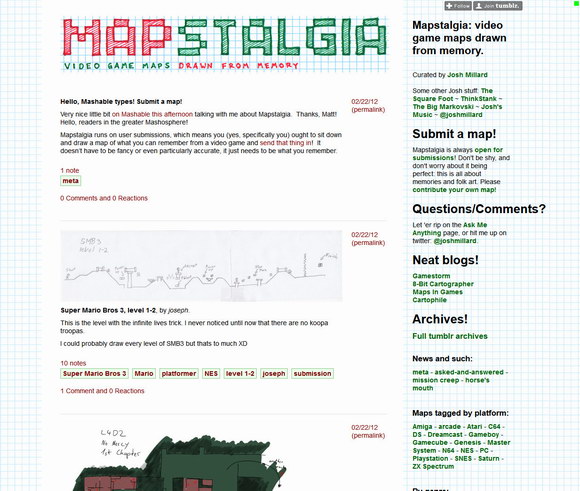 ゲームのマップに萌えるマップフェチのためのマップ萌えサイト Mapstalgia ねとらぼ