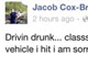 「飲酒運転した」　Facebookの投稿がきっかけで逮捕