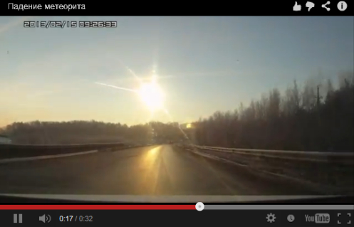 ロシア中部に隕石落下 負傷者500人超 爆発 落下の映像生々しく ねとらぼ