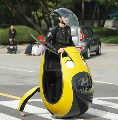 Hyundaiの未来の1人乗りコンセプトカー E4u フリーザの乗り物にちょっと似てる ねとらぼ