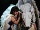 公開舞台げいこリポート：ペットボトルに段ボール……廃材で彩られる舞台版「もののけ姫」　日本で上演スタート