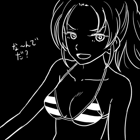 Twitterで 画像の透過を使った クリック推奨イラスト が流行中 ポチッてビックリ ねとらぼ