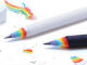 鉛筆を削ると虹が出てくる！　「レインボーペンシル」がステキ