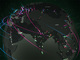 サイバー攻撃をリアルタイムに表示する地図がかっこいい　カスペルスキーが公開