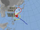台風8号が沖縄地方に接近へ　特別警報の可能性