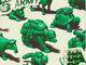 動物が緑の兵隊人形に変身　ガチャ「グリーン・グリーン・アーミー」が8月発売